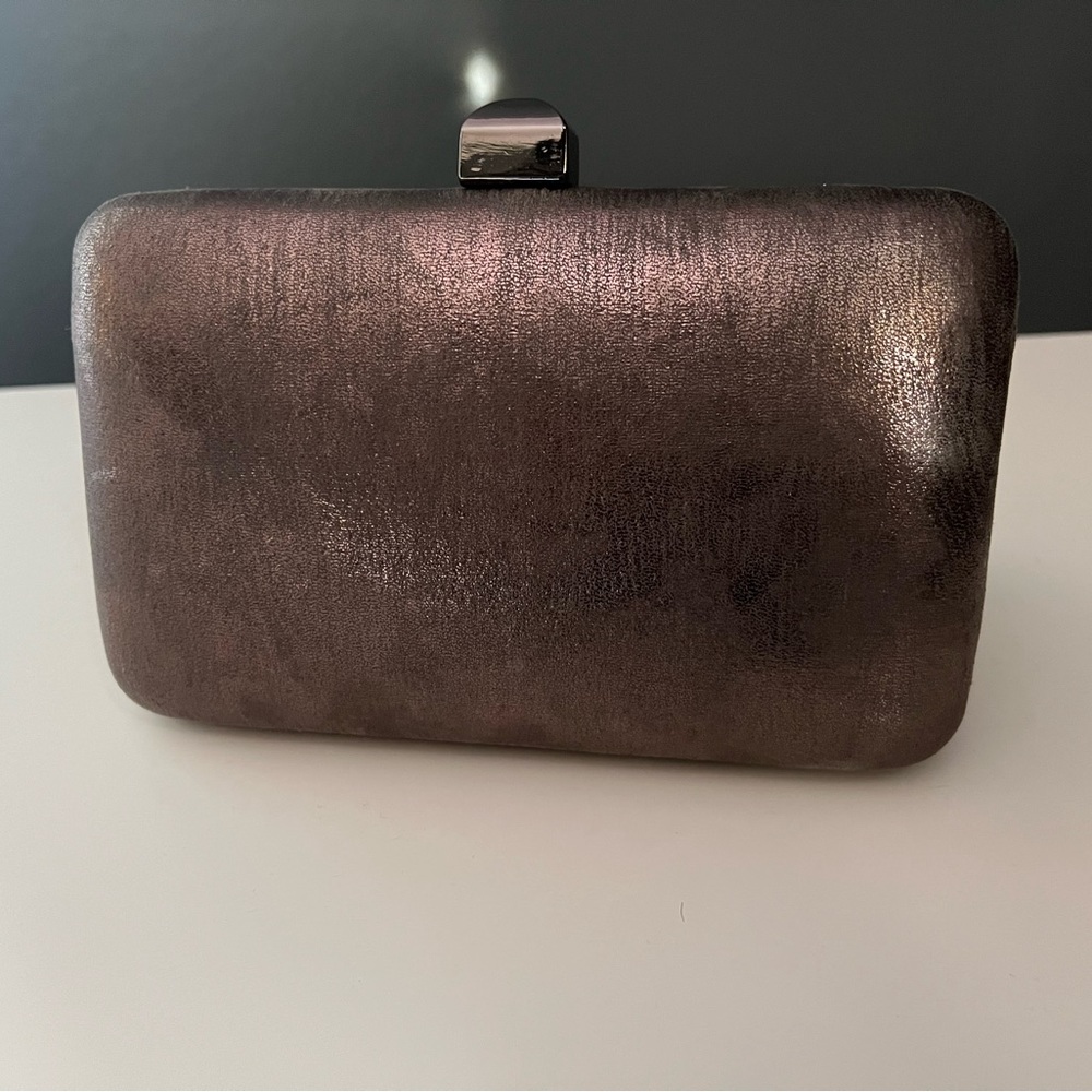 Pewter Clutch Purse